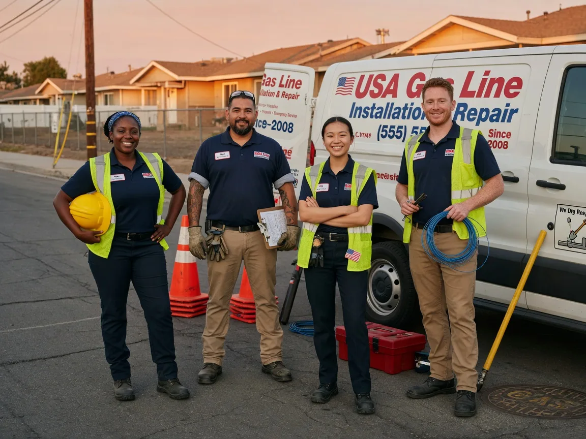 Gas Line Installation company in Tonganoxie, KS